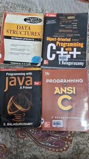 Best Books to Learn C, C++, Java & DSA 📚 |#CodingBooks#C#CPP#Java#DSA#BeginnerCoder#ComputerScience