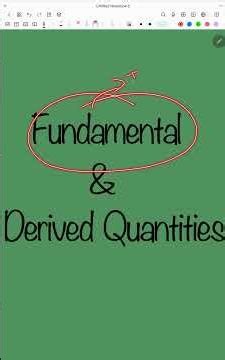 Chapter 1 Revision (Part 1) | Introduction to Physics