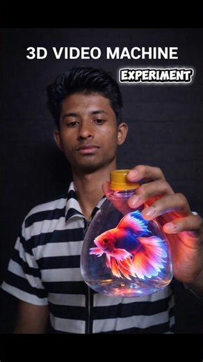 3D Video Machine #shorts #technology #experiment