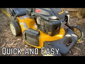 Remove Drive Control Cable on a Cub Cadet Mower