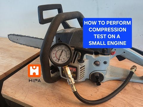 How to Perform a Compression Test on a Small Engine (Craftsman 16" Chainsaw)
