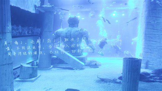 鸣潮联动正佳极地海洋世界坎特蕾拉coser两次下水实录