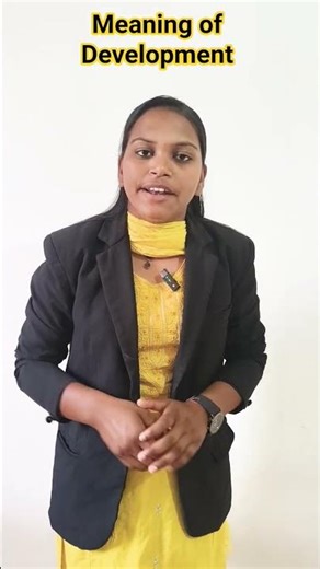 Meaning of Development | Easy Explanation in English | Learn with Punam