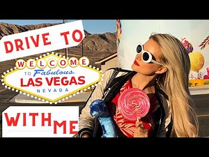 DRIVE TO LAS VEGAS WITH ME / VLOG STYLE ROAD TRIP FROM LA TO VEGAS