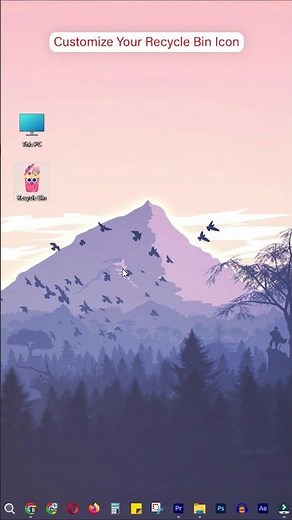 Customize Your Recycle Bin Icon | #BROY
