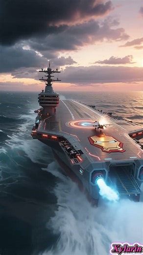 Iron Man Concept Future Aircraft Carrier #shorts