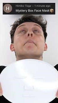 Mystery Box Face Mask #shorts