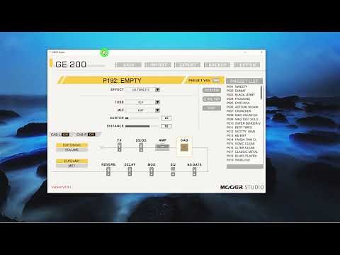How to Upload IR Cab To Your Mooer GE200 Multi Effect