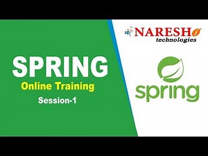 Spring Online Training Sessions 1 | Spring Online Training