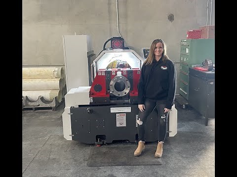 RMT TGB14 CNC Ductile Iron Pipe Threading, High Speed Process, Portable, Replace Water Lines - Main