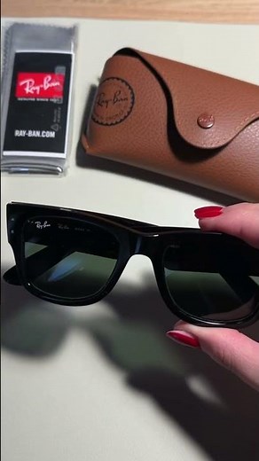 RAY-BAN RB0840S MEGA WAYFARER 901/31 ASMR UNBOXING✨
