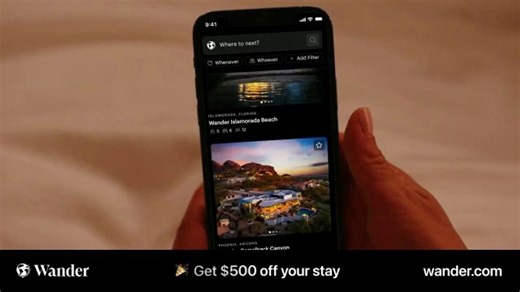 Wander TV Spot, 'Tired of Bad Vacation Rentals: $500 Off'