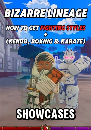 How To Get Fighting Styles (Kendo, Boxing & Karate) | Bizarre Lineage #bizarrelineage #newrobloxgame #roblox #fyp #foryou
