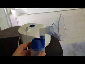 Omron C102 Total 2 in 1 Nebulizer with Nasal Shower, Helps the respiratory tract, harms the ears