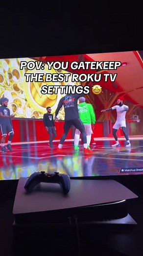 Best roku tv settings 🙌🏽 #2kcommmunity #2k24 #2k #nba2k #endmy🖤 #viral #xyzabc #2kcontent #2ktiktok