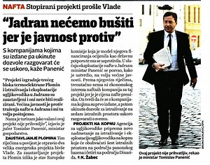 Croatia Cancels Plans for Adriatic Drilling - Total Croatia