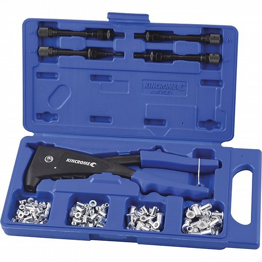 Kincrome 85 Piece Nut Riveter Kit