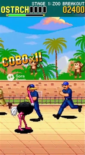 Ostrich Escape Zoo Game