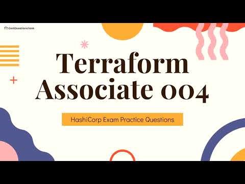 HashiCorp Terraform Associate 004 Exam Practice Questions with Explanations