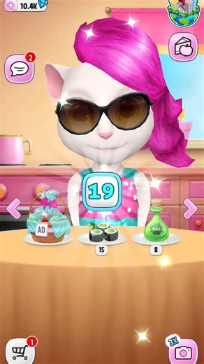 hello my kitty talking Angela