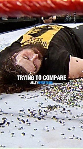 Mick Foley On Taking a Pedigree On Thumbtacks 😳🤯 #WWE #mickfoley #TripleH #Thumbtack | Alley Central