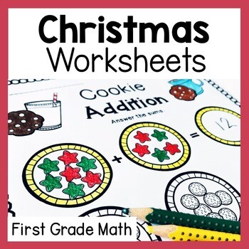 $1 Christmas Math Worksheets 1st Grade Christmas Early Finishers Fast Finishers