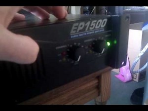 Behringer EP1500 Fault!