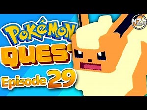 Flareon!! - Pokemon Quest Gameplay Walkthrough - Episode 29 - Evolving Eevee! (Nintendo Switch)