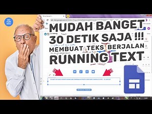 30 SECOND !!! HOW TO MAKE RUNNING TEXT IN GOOLE SITE BY EMBED CODE, EASY, FAST
