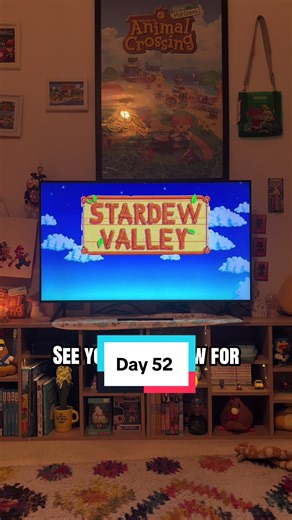 Day 52 of trying to see the rare green loading screen in Stardew Valley 🍃 At this point it feels less like luck and more like a long-term commitment 😔 Still loading in with hope. Still no green screen. Still pretending this isn’t personal. Anyway… my crops, animals & husband need me, the vibes are cozy, and Day 53 is already waiting ✨ Surely tomorrow. Surely. 🍀 #stardewvalleyfarmer #stardew #stardewtiktok #stardewtok #fyp