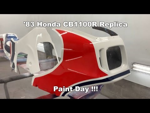 1983 Honda CB1100R -Paint ! skip to the last 10 min to avoid duplicate content from last month 