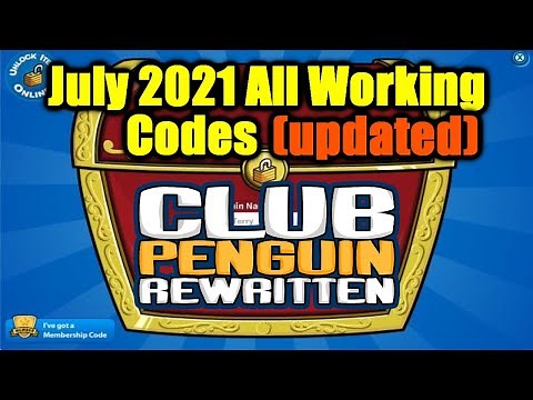 July 2021 All Working Codes (Updated) | Club Penguin Rewritten