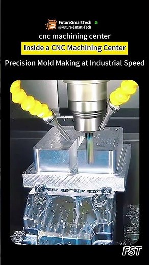 Inside a CNC Machining Center: Precision Mold Making at Industrial Speed