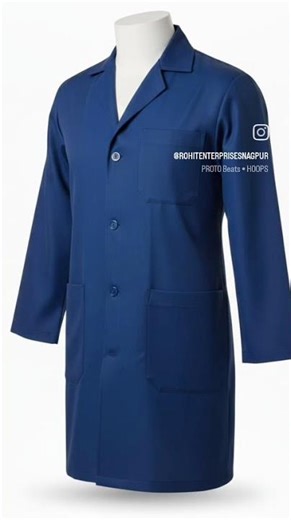Blue Lab Coats & Industrial Uniforms: Practical and Professional Workwear