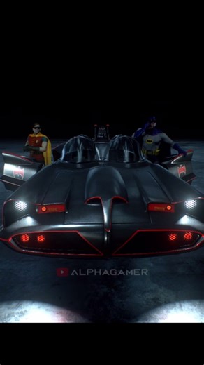 1960s Bat Mobile - Batman Arkham Knight
