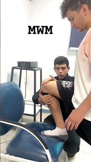 Mulligan MWM lateral knee glide#دكتور_محمد_علاء