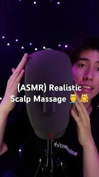 Realistic Scalp Massage 💆‍♂️ 💆‍♀️ #asmr