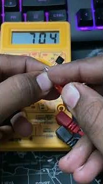 Check LED, Capacitor, Transistor working or not? using Continuity mode | How to use Multimeter #5