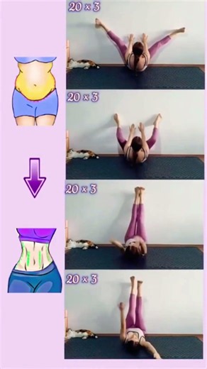 🔥 4 Exercices ABDOS qui Ciblent le Bas du Ventre et la Taille Fine ! 💪 Transforme Ton Corps