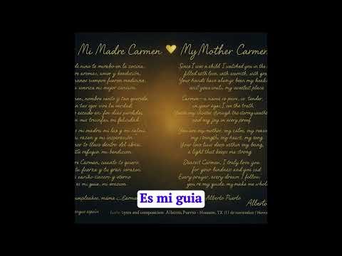 Mi madre Carmen