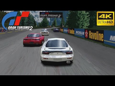 Gran Turismo 2 (1999) 4K 60FPS Gameplay (DuckStation PS1 Emulator)