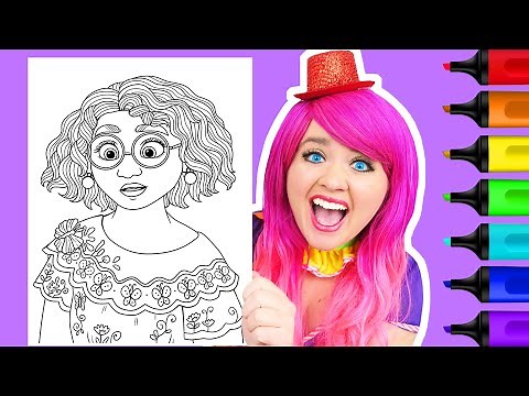 Coloring Encanto Mirabel Madrigal
