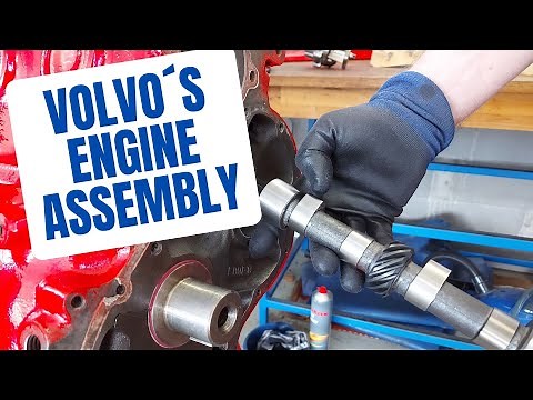 Volvo B20 engine assembly | New camshaft |