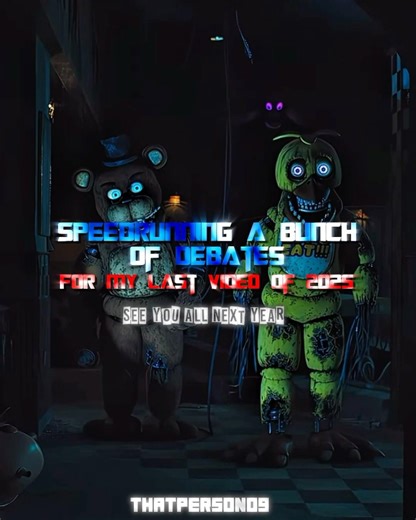 Speedrunning Versus Debates | Last Video of 2025