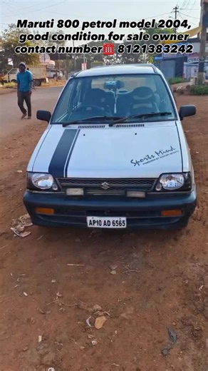 Mujeeb Hyd 01 on Instagram: "Maruti 800 petrol model 2004 Good condition for sale Owner contact number ☎️8121383242"