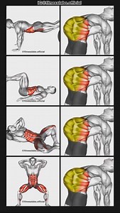 ✅ How to Lose Belly Fat ① Pull-in ② Reverse Crunch ③ Frog Crunch ④ Side Reach 3 sets 20 reps #fitness #gym #exercise #workout #workoutroutine #exercisetips #fitnesstips #bodybuilding #abs #absworkout | Fitnesslabo