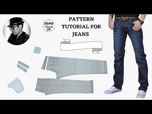 SIMPLE METHOD JEANS TROUSER /PATTERN MAKING...
