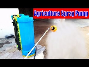 Agriculture spray pump Demo|| Agricultural battery sprayer pump Demo