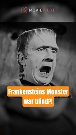 Frankensteins Monster war Blind?! #Frankenstein #UniversalMonsters