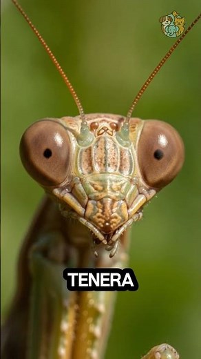 The Chinese Mantis: Nature’s Lightning-Fast Hunter! ⚡🦗#facts #animals #insects